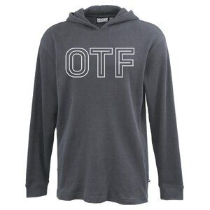 Men's OTF orangetheory Thermal waffle Hoodie GRAY